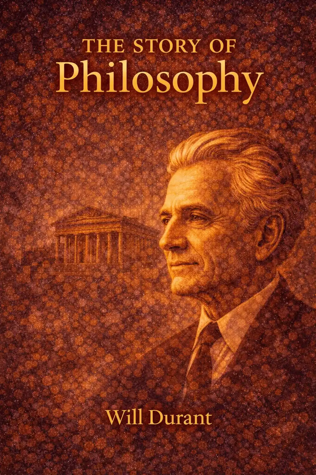 the story of philosphy book cover by will durant